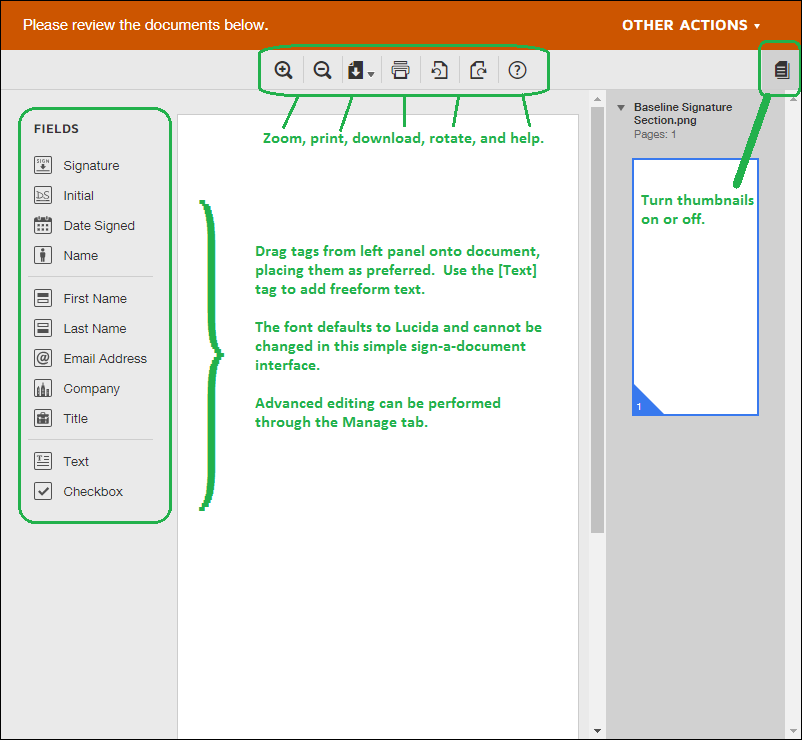 Adding Tags When Self-Signing Adding Tags When Self-Signing