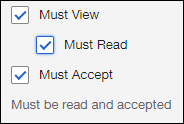 Must View-Read-Accept Must View-Read-Accept Document