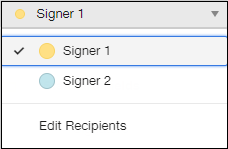 Select Signer Select Signer